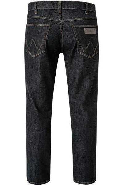 Besorgen 👏 Wrangler Jeans Greensboro dark rinse W15QP690A Regular Straight, Baumwoll-Stretch, Dunkelblau 👍 2 Besorgen 👏 Wrangler Jeans Greensboro dark rinse W15QP690A Regular Straight, Baumwoll-Stretch, Dunkelblau 👍 – Bild 2