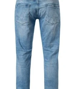 Besorgen 🎉 Pepe 🥰 Jeans Stanley PM201705NA3/000 Taper Fit, Baumwoll-Stretch, Hellblau ⭐ -Jeans Verkaufsgeschäft 337578 norm2