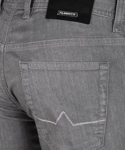Auslauf 😀 Alberto Regular Fit Pipe-PBJ DS 68671960/960 Jeans Pipe, Regular Slim Fit, Baumwoll-Stretch 9oz, Grau ❤️ -Jeans Verkaufsgeschäft 338526 norm6
