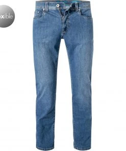 Bestes Angebot 💯 Pierre Cardin 😍 Jeans Lyon 03451/000/08885/45 Tapered Fit, Baumwoll-Stretch Futureflex, Hellblau, Blau ✔️