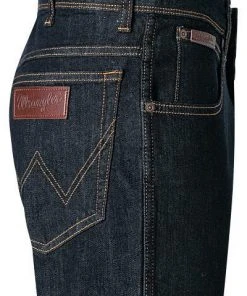 Top 10 ⌛ Wrangler 🔔 Jeans Texas Slim Dark Rinse W12SP690A Slim Fit, Baumwoll-Stretch, Nachtblau ✨ -Jeans Verkaufsgeschäft 339763 norm3