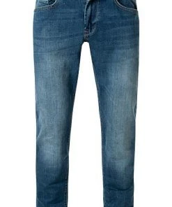 Coupon 🧨 Pepe 🔥 Jeans Stanley PM201705GS7/000 Taper Fit, Baumwoll-Stretch 23oz, Denimblau ⭐
