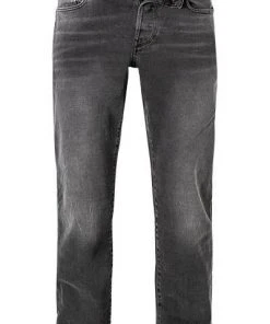 Rabatt 🥰 G-STAR Jeans 3 Straight 51002-B479/A800 Jeans 3301, Straight Fit, Baumwoll-Stretch, Dunkelgrau ❤️