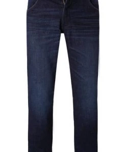 Budget 🛒 Wrangler Jeans Greensboro dark fever W15QQ8G Regular Straight, Baumwoll-Stretch, Blau 💯