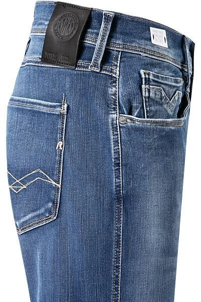 Neu 👏 Replay Jeans Anbass M914Y.000.661 A06/009 Slim Fit, Baumwoll-Stretch 11,5oz, Mittelblau, Blau 😍 3 Neu 👏 Replay Jeans Anbass M914Y.000.661 A06/009 Slim Fit, Baumwoll-Stretch 11,5oz, Mittelblau, Blau 😍 – Bild 3