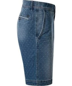 Beste Bewertungen von 🎁 bugatti Shorts 4989D/56685/354 Jeansshorts, Baumwoll-Stretch, Jeansblau gemustert, Jeansblau 🔔 -Jeans Verkaufsgeschäft 348619 norm3