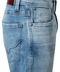 Bester Verkauf ⌛ Pepe Jeans Kingston Zip denim PM200143NA3/000 Relaxed Fit, Baumwoll-Stretch, Hellblau ❤️ -Jeans Verkaufsgeschäft 350335 norm3