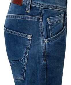 Beste Bewertungen von 💯 Pepe 🥰 Jeans Track PM201100GT1/000 Regular Fit, Baumwoll-Stretch GYMDIGO hochelastisch, Dunkelblau ⌛ -Jeans Verkaufsgeschäft 350452 norm3
