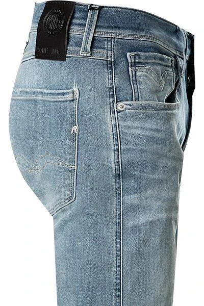 Billig 👏 Replay Jeans Anbass M914Y.000.661 A05/009 Slim Fit, Baumwoll-Stretch 11oz, Jeansblau 👍 4 Billig 👏 Replay Jeans Anbass M914Y.000.661 A05/009 Slim Fit, Baumwoll-Stretch 11oz, Jeansblau 👍 – Bild 4