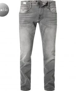 Auslauf 👍 Replay Jeans Anbass M914Y.000.661 A12/096 Slim Fit, Baumwoll-Stretch 11,5oz, Grau 🌟