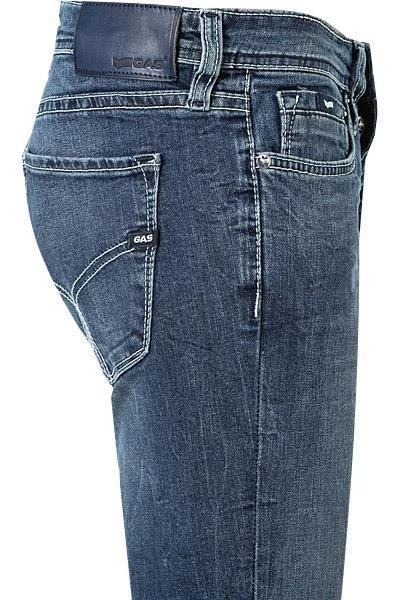 Bestpreis 🌟 GAS Jeans 351177 030879/WK79 Skinny Fit, Baumwoll-Stretch 10,5oz, Blau 🛒 3 Bestpreis 🌟 GAS Jeans 351177 030879/WK79 Skinny Fit, Baumwoll-Stretch 10,5oz, Blau 🛒 – Bild 3