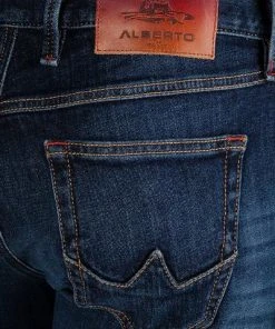Am billigsten ✨ Alberto Tapered Fit Slipe Vintage 68371270/890 👍 Jeans Slipe, Baumwoll-Stretch 13oz, Navy ✔️ -Jeans Verkaufsgeschäft 352637 norm6