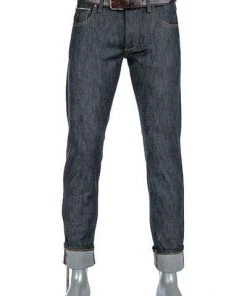 Brandneu 🔥 Alberto Tapered Fit Slipe Japan Denim 69471268/899 Jeans Slipe, Baumwoll-Stretch 11oz, Marineblau, Marine ⭐