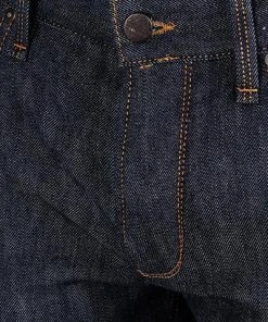 Brandneu 🔥 Alberto Tapered Fit Slipe Japan Denim 69471268/899 Jeans Slipe, Baumwoll-Stretch 11oz, Marineblau, Marine ⭐ -Jeans Verkaufsgeschäft 352646 norm4