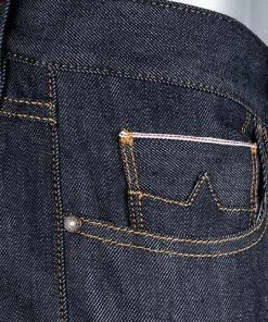 Brandneu 🔥 Alberto Tapered Fit Slipe Japan Denim 69471268/899 Jeans Slipe, Baumwoll-Stretch 11oz, Marineblau, Marine ⭐ -Jeans Verkaufsgeschäft 352646 norm5