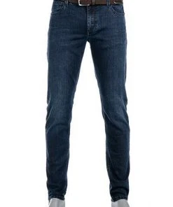 Bester Verkauf 🔔 Alberto Tapered Fit Robin Black T400 61871277/897 Jeans Robin, Baumwolle T400® 10oz, Marineblau, Marine 👍