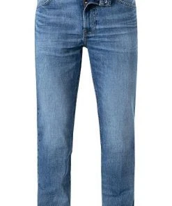 Brandneu 🔥 Lee Austin mid kansas L733PLRJ Jeans Austin, Regular Tapered Fit, Baumwoll-Stretch 13,8oz, Mittelblau 🔥
