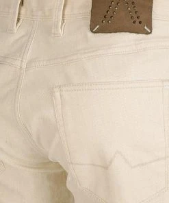 Top 10 ✔️ Alberto Tapered Fit Robin VelvetDenim 61871298/115 🛒 Jeans Robin, Baumwoll-Stretch 12oz, Weiß, Ecru ⌛ -Jeans Verkaufsgeschäft 355690 norm6