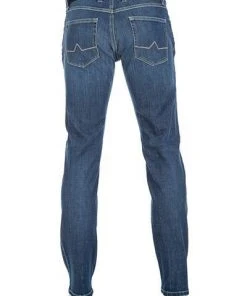 Blitzangebot 🌟 Alberto Tapered Fit Robin PBJ DS 63471266/870 Jeans Robin, Baumwoll-Stretch 12oz, Dunkelblau 🔔 -Jeans Verkaufsgeschäft 357495 norm3