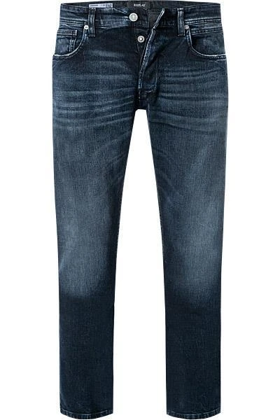 Bestes Angebot 🧨 Replay 👍 Jeans Grover MA972.000.573BB86/007 Straight Fit, Baumwoll-Stretch, Blau, Nachtblau ✔️ 2 Bestes Angebot 🧨 Replay 👍 Jeans Grover MA972.000.573BB86/007 Straight Fit, Baumwoll-Stretch, Blau, Nachtblau ✔️ – Bild 2