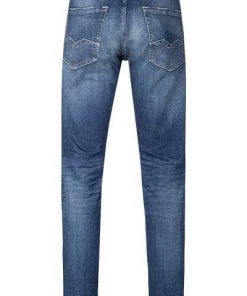 Bester Verkauf ✔️ Replay ✨ Jeans Rocco M1005.000.573.810/009 Baumwoll-Stretch, Dunkelblau ❤️ -Jeans Verkaufsgeschäft 360285 norm2