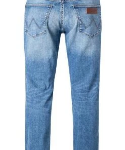 Rabatt ⌛ Wrangler 🔥 Jeans Greensboro blue fever W15QQ8R Regular Straight, Baumwoll-Stretch 14,5oz, Blau 😉 -Jeans Verkaufsgeschäft 361094 norm2