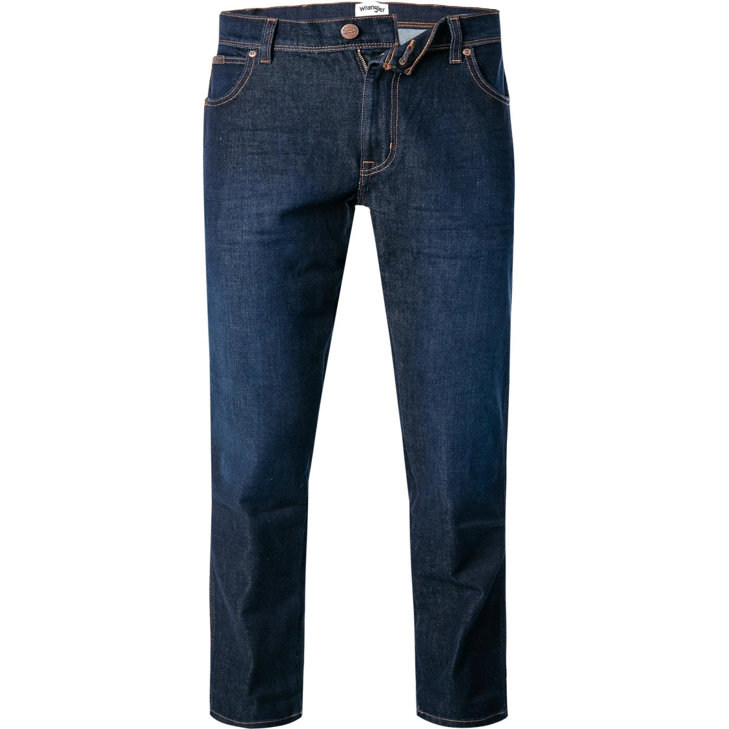 Angebote ✔️ Wrangler Jeans Texas Slim Lucky Star W12SAO990 Slim Fit, Baumwoll-Stretch, Dunkelblau 🔔 1 Angebote ✔️ Wrangler Jeans Texas Slim Lucky Star W12SAO990 Slim Fit, Baumwoll-Stretch, Dunkelblau 🔔