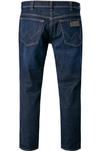 Angebote ✔️ Wrangler Jeans Texas Slim Lucky Star W12SAO990 Slim Fit, Baumwoll-Stretch, Dunkelblau 🔔 3 Angebote ✔️ Wrangler Jeans Texas Slim Lucky Star W12SAO990 Slim Fit, Baumwoll-Stretch, Dunkelblau 🔔 – Bild 3