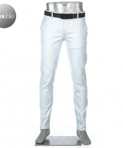 Auslauf ❤️ Alberto Slim Fit Rob-DS ☀️ Summer 🔔 Jeans 50971389/809 Jeans Rob, Baumwoll-Stretch hellblau , Hellblau 🧨