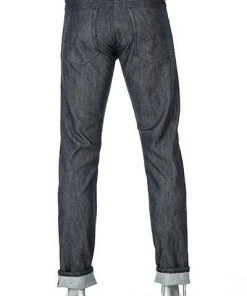 Neu ⌛ Alberto Tapered Fit Slipe Japan Denim 69471368/899 👍 Jeans Slipe, Baumwoll-Stretch 11oz, Dunkelblau, Navy 🔥 -Jeans Verkaufsgeschäft 362032 norm3