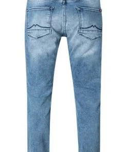 Bester Verkauf ✨ MUSTANG Jeans 10107/5000/412 Jeans Vegas, Slim Fit, Baumwolle-T400®, Hellblau, Blau 😉 -Jeans Verkaufsgeschäft 362782 norm2
