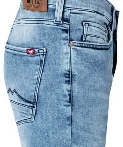 Bester Verkauf ✨ MUSTANG Jeans 10107/5000/412 Jeans Vegas, Slim Fit, Baumwolle-T400®, Hellblau, Blau 😉 -Jeans Verkaufsgeschäft 362782 norm3
