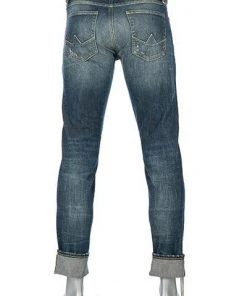 Besorgen ⌛ Alberto Tapered Fit Slipe Japan Denim 69491368/848 😍 Jeans Slipe, Baumwolle 11,5oz, Blau 🌟 -Jeans Verkaufsgeschäft 363815 norm3