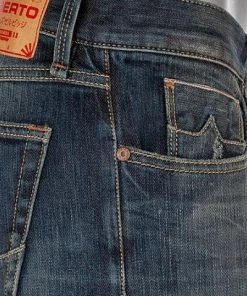 Besorgen ⌛ Alberto Tapered Fit Slipe Japan Denim 69491368/848 😍 Jeans Slipe, Baumwolle 11,5oz, Blau 🌟 -Jeans Verkaufsgeschäft 363815 norm5