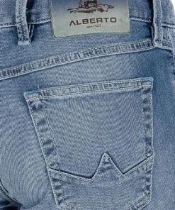 Coupon 🧨 Alberto Tapered Fit Slipe Vintage 68371370/840 Jeans Slipe, Baumwoll-Stretch 9,5oz, Blau 🥰 -Jeans Verkaufsgeschäft 365878 norm6