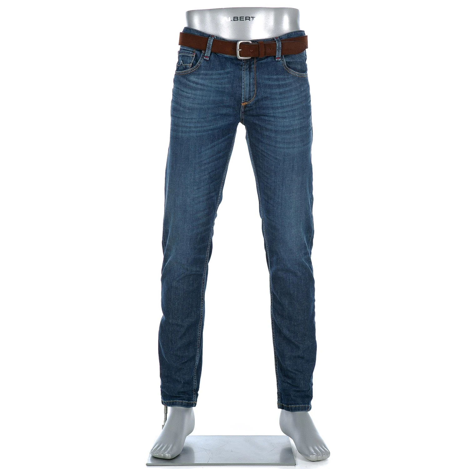 Budget 👍 Alberto Tapered Fit Slipe Vintage 68371370/890 Jeans Slipe, Baumwoll-Stretch 9,5oz, Dunkelblau 👍 1 Budget 👍 Alberto Tapered Fit Slipe Vintage 68371370/890 Jeans Slipe, Baumwoll-Stretch 9,5oz, Dunkelblau 👍
