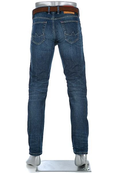 Budget 👍 Alberto Tapered Fit Slipe Vintage 68371370/890 Jeans Slipe, Baumwoll-Stretch 9,5oz, Dunkelblau 👍 4 Budget 👍 Alberto Tapered Fit Slipe Vintage 68371370/890 Jeans Slipe, Baumwoll-Stretch 9,5oz, Dunkelblau 👍 – Bild 4