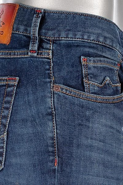 Budget 👍 Alberto Tapered Fit Slipe Vintage 68371370/890 Jeans Slipe, Baumwoll-Stretch 9,5oz, Dunkelblau 👍 6 Budget 👍 Alberto Tapered Fit Slipe Vintage 68371370/890 Jeans Slipe, Baumwoll-Stretch 9,5oz, Dunkelblau 👍 – Bild 6