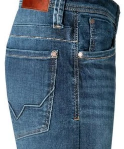 Billig 🧨 Pepe Jeans Kingston Patch PM200143DF7/000 Relaxed Fit, Baumwoll-Stretch, Blau 💯 -Jeans Verkaufsgeschäft 365904 norm3