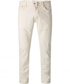 Budget 🛒 Pepe 🌟 Jeans Stanley PM201705WI5/000 Tapered Fit, Baumwoll-Stretch, Ecru ✔️