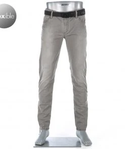 Budget 🔥 Alberto Tapered Fit Robin Noble Denim 63471361/530 Jeans Robin, Baumwolle T400® 8,5oz, Beige ❤️