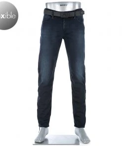 Billig ✨ Alberto Tapered Fit Robin Noble Denim 63471361/895 🔔 Jeans Robin, Baumwolle T400® 8,5oz, Dunkelblau 😀