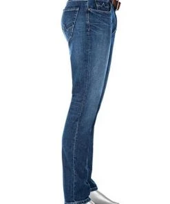 Bestes Angebot ✔️ Alberto Tapered Fit Slipe Organic 68371381/885 🔔 Jeans Slipe, Bio-Baumwoll-Stretch 11,5oz, Dunkelblau ⌛ -Jeans Verkaufsgeschäft 365928 norm2