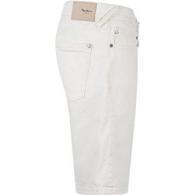 Brandneu 🔥 Pepe Jeans Shorts Stanley PM800792WI5/000 Tapered Fit, Baumwoll-Stretch, Ecru, Creme 🎁 4 Brandneu 🔥 Pepe Jeans Shorts Stanley PM800792WI5/000 Tapered Fit, Baumwoll-Stretch, Ecru, Creme 🎁 – Bild 4