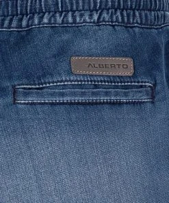 Großhandel 😍 Alberto Tapered Fit House-K 61371959/849 Jeansshorts House, Baumwoll-Stretch, Blau 💯 -Jeans Verkaufsgeschäft 365948 norm6