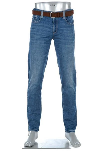 Aktion ✔️ Alberto Tapered Fit Slipe-DS Sustain. 68371379/840 Jeans Slipe, Baumwoll-Stretch 11,5oz, Blau ✔️ 2 Aktion ✔️ Alberto Tapered Fit Slipe-DS Sustain. 68371379/840 Jeans Slipe, Baumwoll-Stretch 11,5oz, Blau ✔️ – Bild 2
