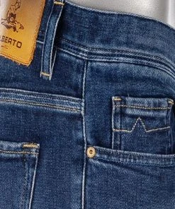 Budget 🧨 Alberto Regular Fit Pipe DS Lefthand 36371386/875 🎁 Jeans Pipe, Baumwoll-Stretch 11oz, Dunkelblau , Dunkelblau ✔️ -Jeans Verkaufsgeschäft 366081 norm5