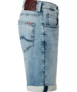 Billig ✨ MUSTANG Shorts 1010873/5000/313 Jeansshorts, Regular Fit, Baumwoll-Stretch, Hellblau 😍 -Jeans Verkaufsgeschäft 366137 norm3