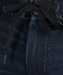 Aktion 👏 Alberto Tapered Fit House-K 61371959/880 Jeansshorts House, Baumwoll-Stretch, Indigo 🔥 -Jeans Verkaufsgeschäft 366796 norm4