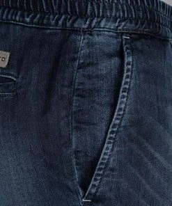 Aktion 👏 Alberto Tapered Fit House-K 61371959/880 Jeansshorts House, Baumwoll-Stretch, Indigo 🔥 -Jeans Verkaufsgeschäft 366796 norm5